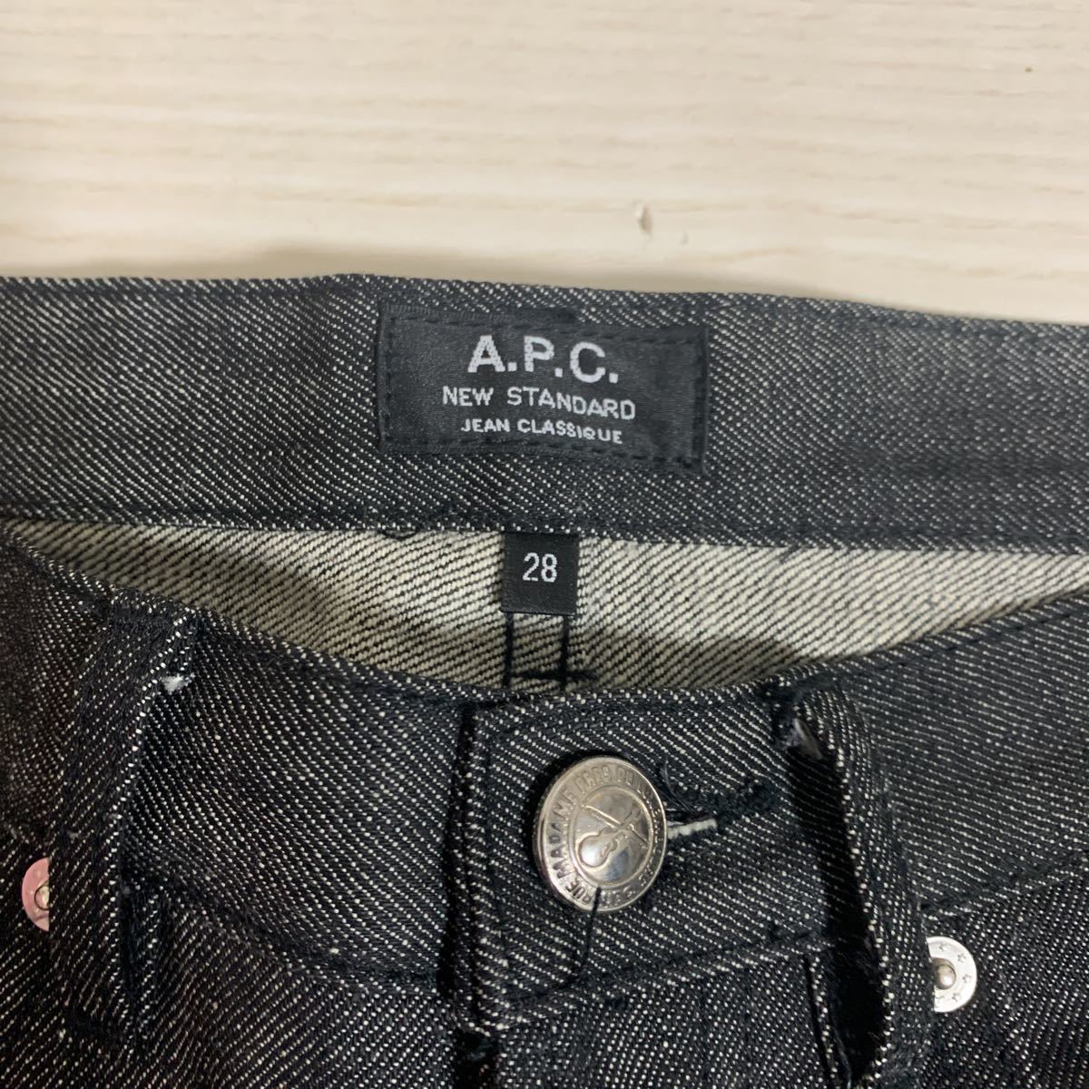 APC デニム　NEW STANDARD ジーンズ　ジーパン　リジット_画像3