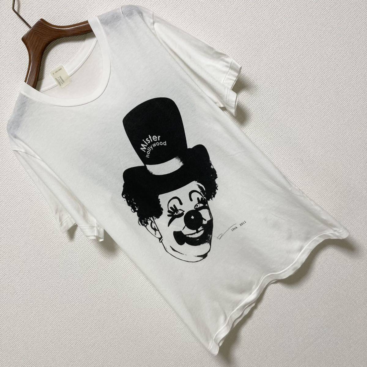 N HOOLYWOOD エヌハリウッド 10th記念 両面 ピエロ Tシャツ M 38 N HOOLYWOOD エヌハリウッド 10th記念 両面 ピエロ Tシャツ M 38