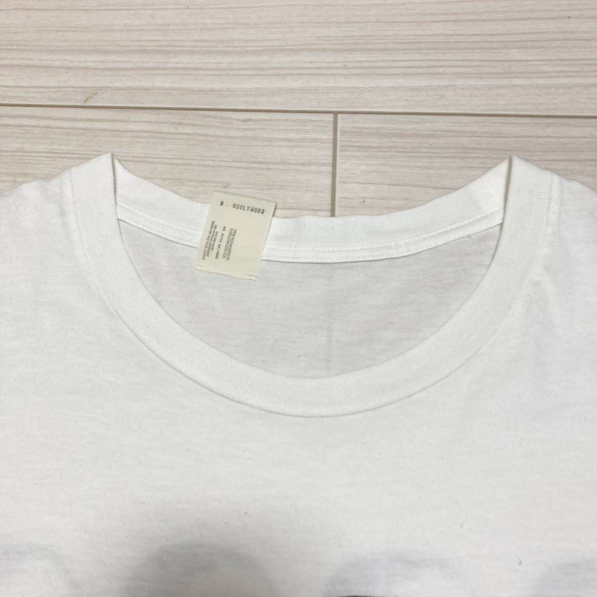 N HOOLYWOOD エヌハリウッド 10th記念 両面 ピエロ Tシャツ M 38 N HOOLYWOOD エヌハリウッド 10th記念 両面 ピエロ Tシャツ M 38
