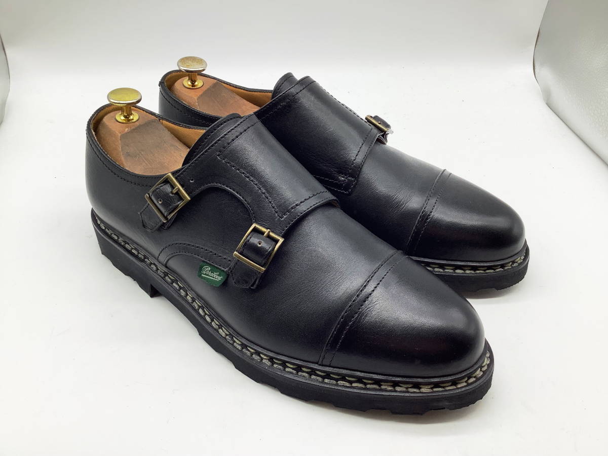 使用1回極美】PARABOOT パラブーツ ☆ウィリアム ダブルモンクドレス