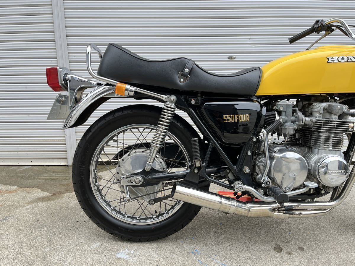 結構綺麗！1978 CB550F 車検あHONDA CB400F CB550K の画像6