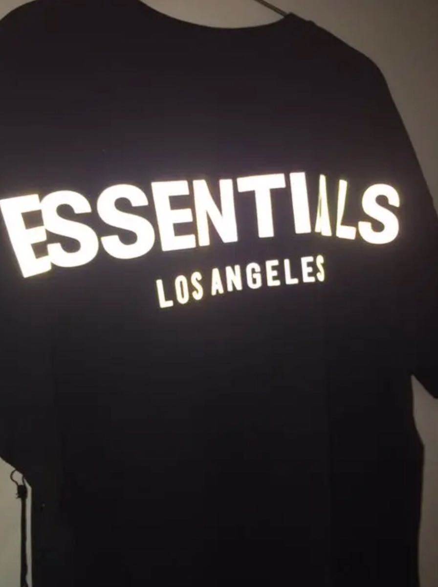 FOG LA限定 ESSENTIALS fogessentialsTシャツ　リフレクティブfear of god メンズレディースサイズM