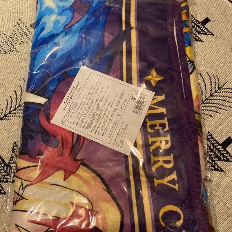 モンスターストライク クリスマスバージョン ルシファーブランケットとクッション