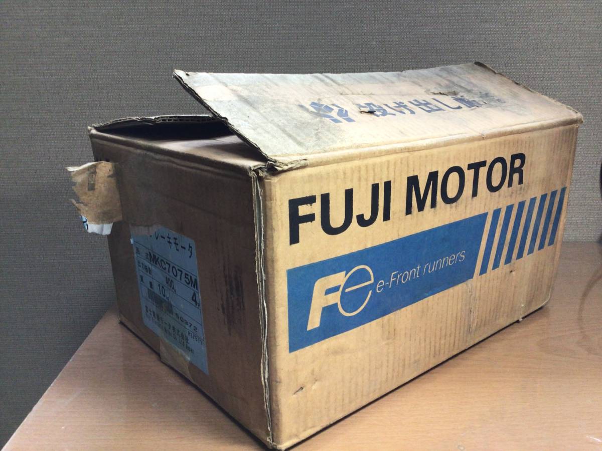 富士電機 ブレーキ付きモーター MKC7075M 3相インダクション 富士電機 ブレーキ付きモーター MKC7075M 3相インダクション