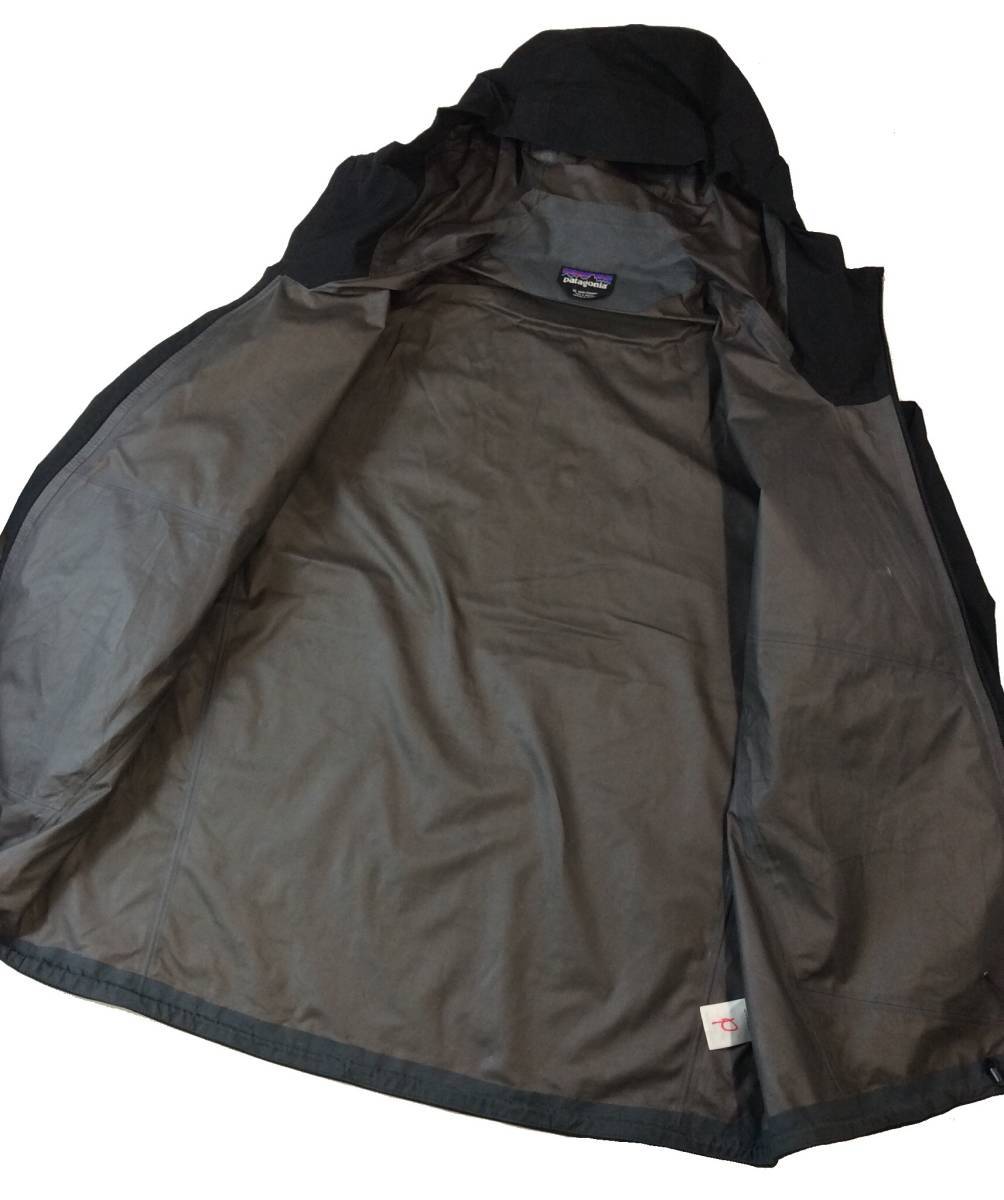 PATAGONIA パタゴニア Calcite Jacket GORE-TEX カルサイトジャケット ゴアテックス ナイロン マウンテンパーカー ブラック メンズ XL_画像6