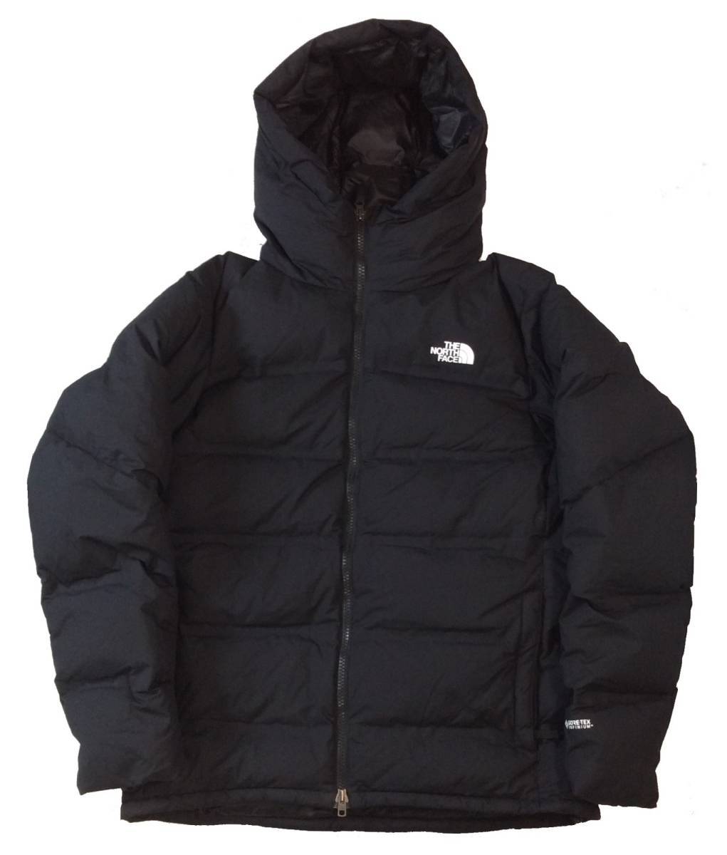 美品 THE NORTH FACE ノースフェイス BELAYER PARKA ビレイヤーパーカ ダウンジャケット GORE-TEX ゴアテックス PERTEX ブラック メンズ XL