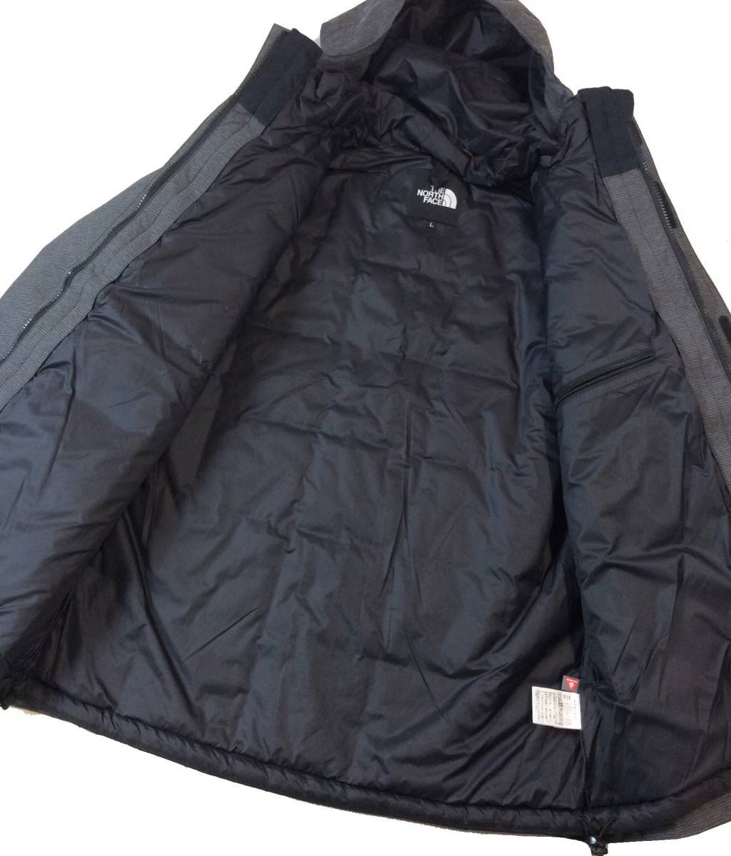 ノースフェイス THE NORTH FACE カシウス トリクライメイト ジャケット Cassius Triclimate Jacket NP61931 プリマロフト グレー メンズ L_画像4