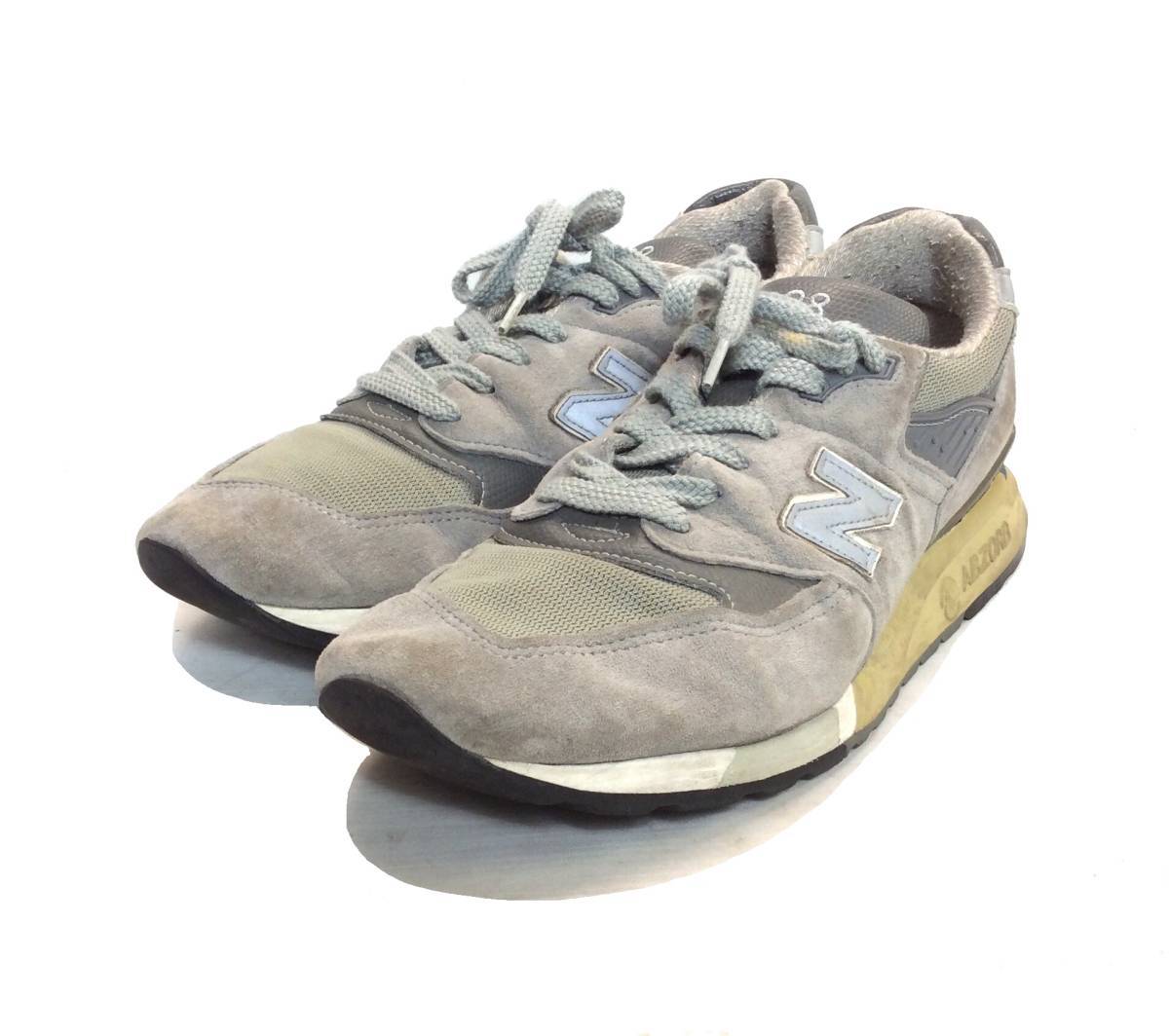 2022年春の NEW BALANCE ニューバランス M998 USA製 スニーカー グレー