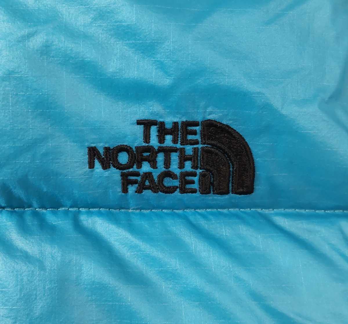 THE NORTH FACE ノースフェイス　ダウンベスト SIERRA VEST シェラベスト　ナイロン　水色　メンズ　M_画像3