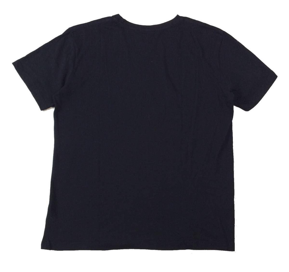 DIESEL ディーゼル プリント 半袖Tシャツ ブラック メンズ XL 送料250円 (ma)_画像4