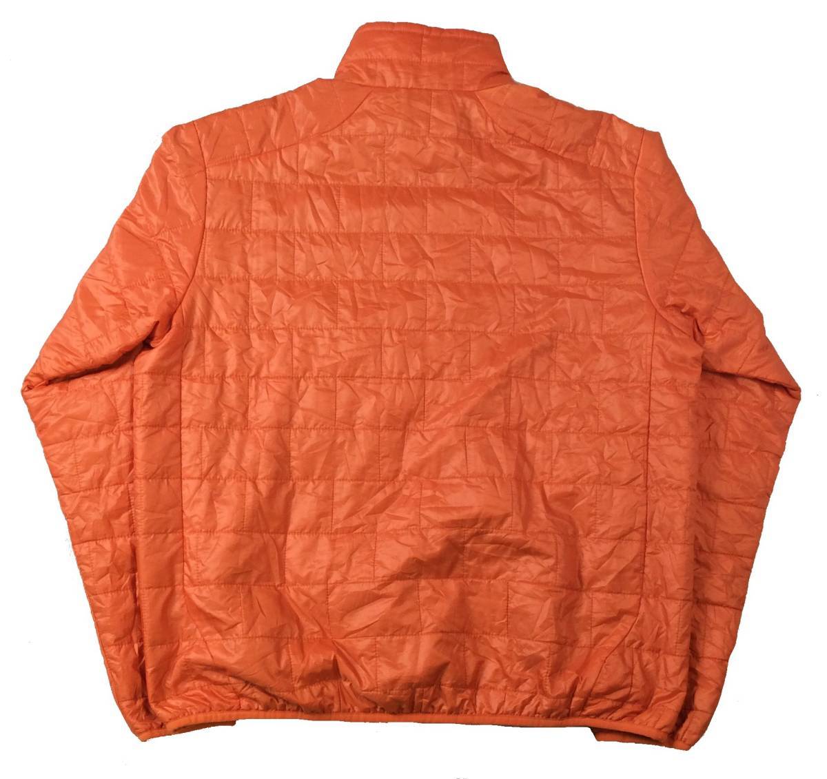 Patagonia パタゴニア Nano Puff Half zip pullover ナノパフ ハーフジップ プルオーバージャケット プリマロフト 中綿 オレンジ メンズ L_画像6