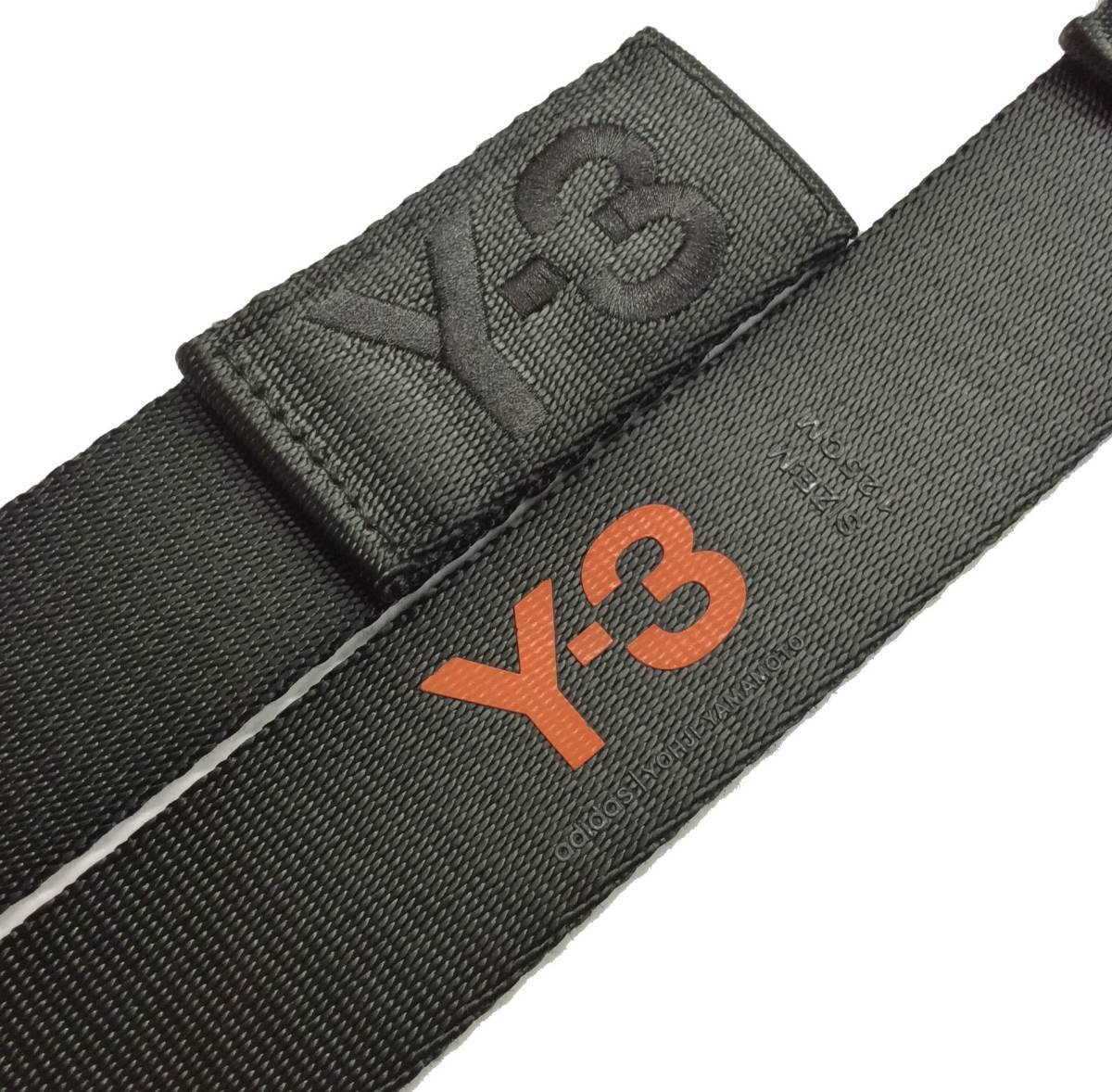 Y-3 × ADIDAS ワイスリー ヨウジヤマモト アディダス ナイロンベルト グレー M 125cm 送料250円_画像4