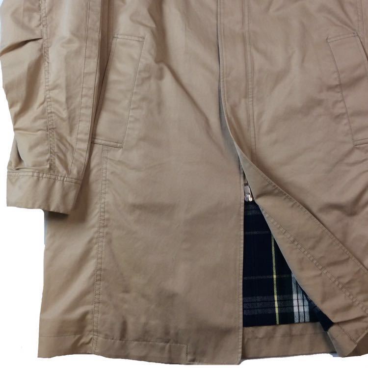 美品 nonnative ノンネイティブ LAWYER COAT C/P TWILL レイヤーコート ステンカラーコート ジャケット ベージュ 3 定価7,5万_画像2