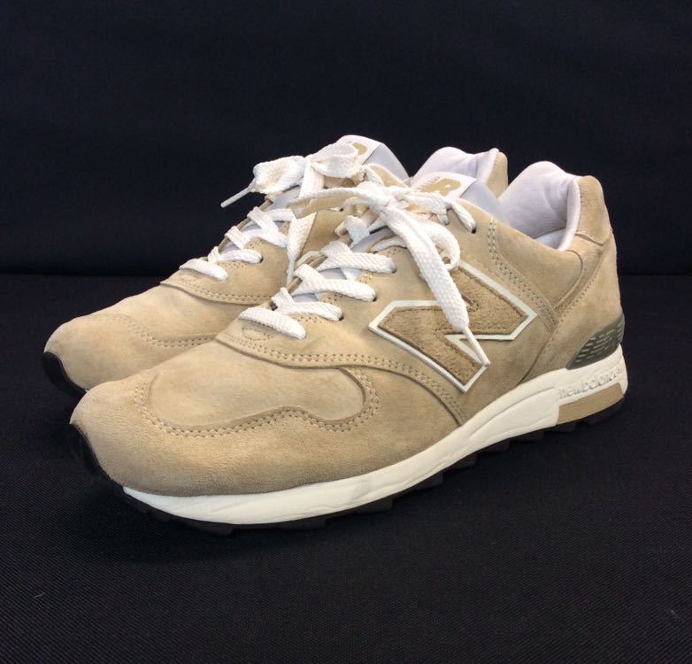 New Balance ニューバランス M1400BE スニーカー ベージュ USA製 27,5cm メンズ