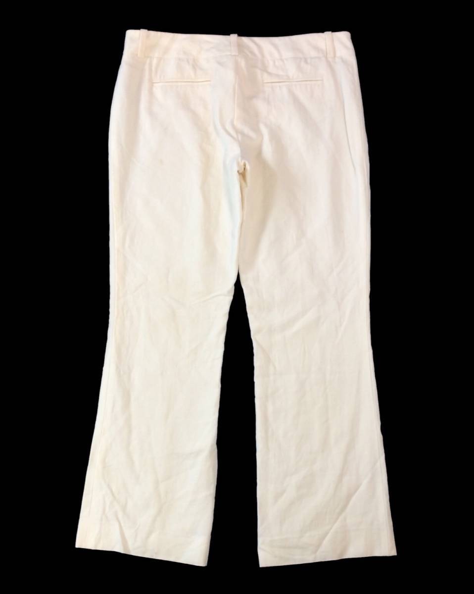 Ralph Lauren RUGBY Ralph Lauren rugby slacks pants flair white lady's 8