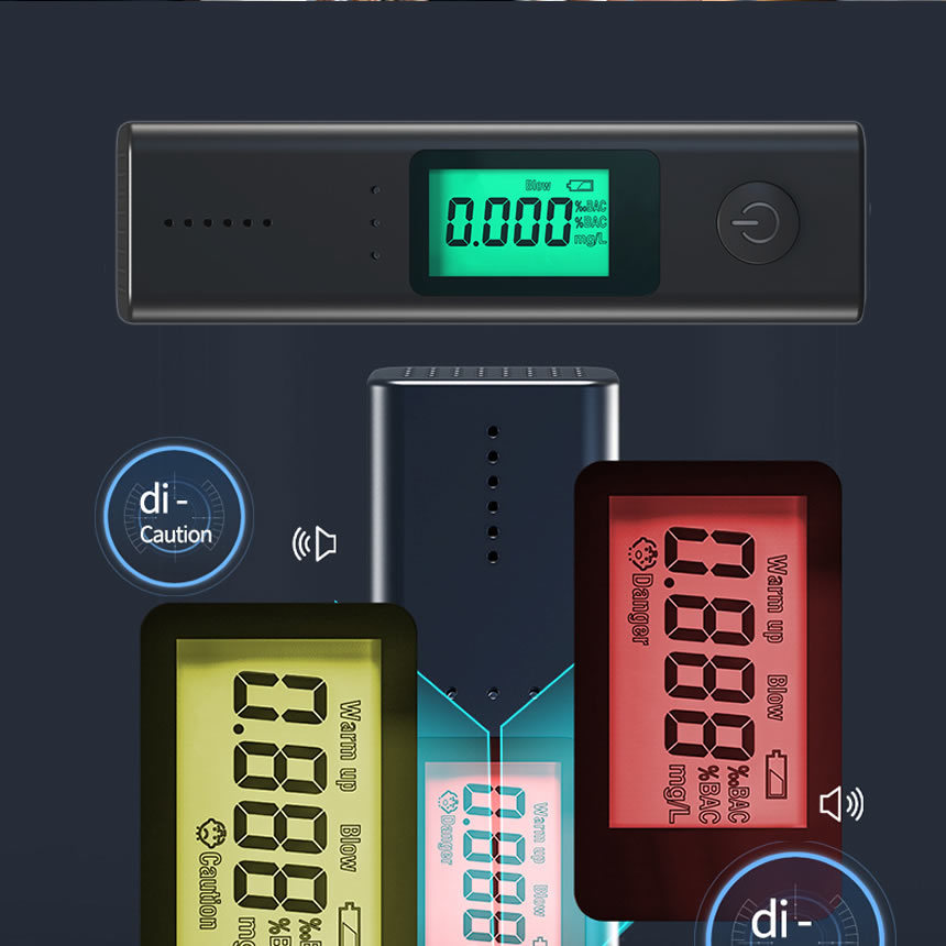 アルコールチェッカー テスター 飲酒検知 吹きかけ USB充電 飲酒運転防止 3色点灯 最短5秒 飲酒後 アルコールチェック KOPACCS_画像4