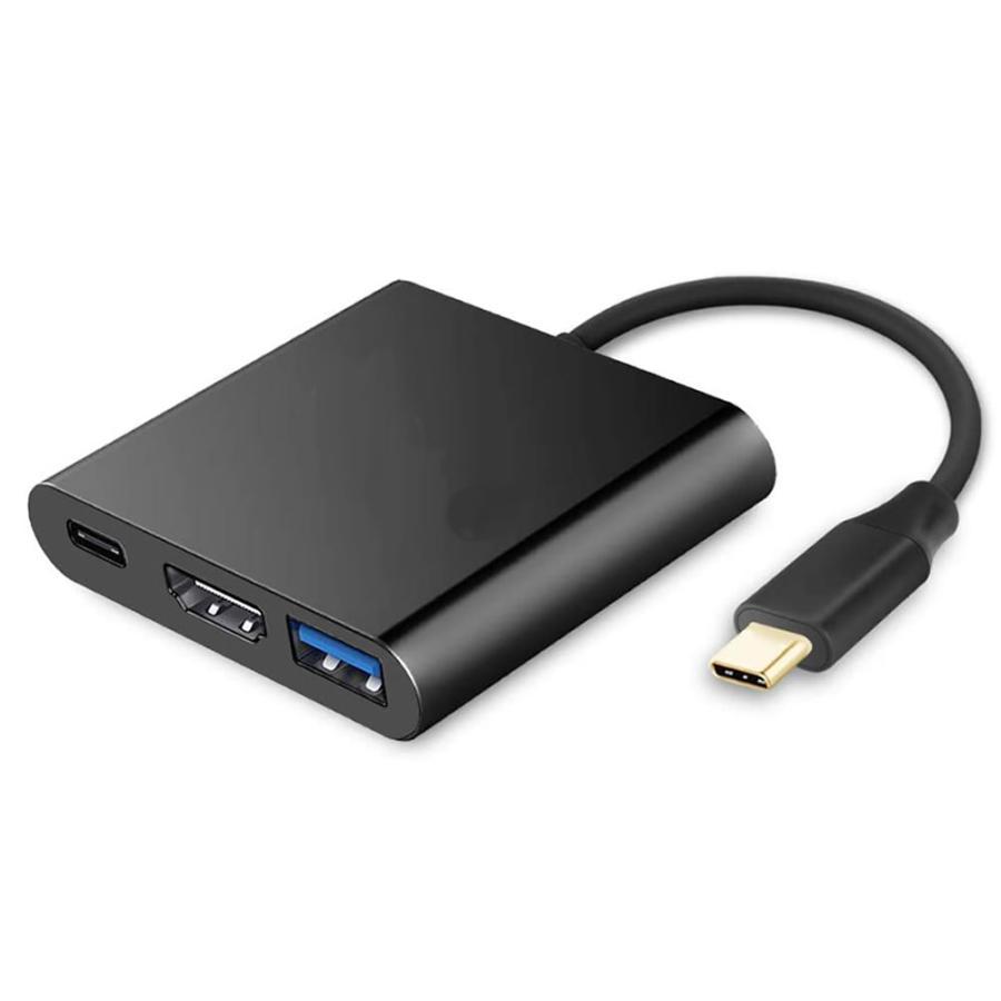 type c hdmi 変換アダプター switch hdmi usb Type-C HDMI４K解像度 3-in-1 USB 3.0高速ポート TYCHDMIA_画像6