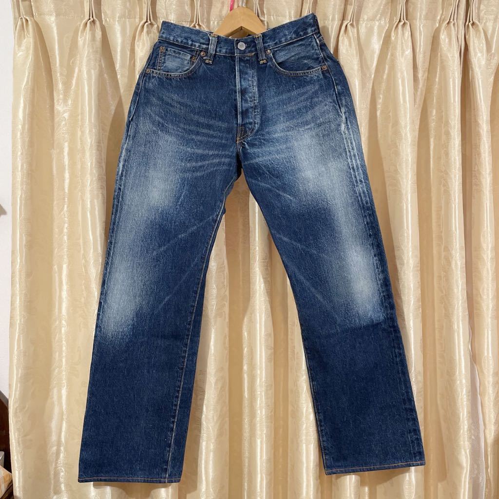 Levi’s リーバイス 復刻 501XX デニムパンツ バレンシア ビッグE USA製 W29 ブルー