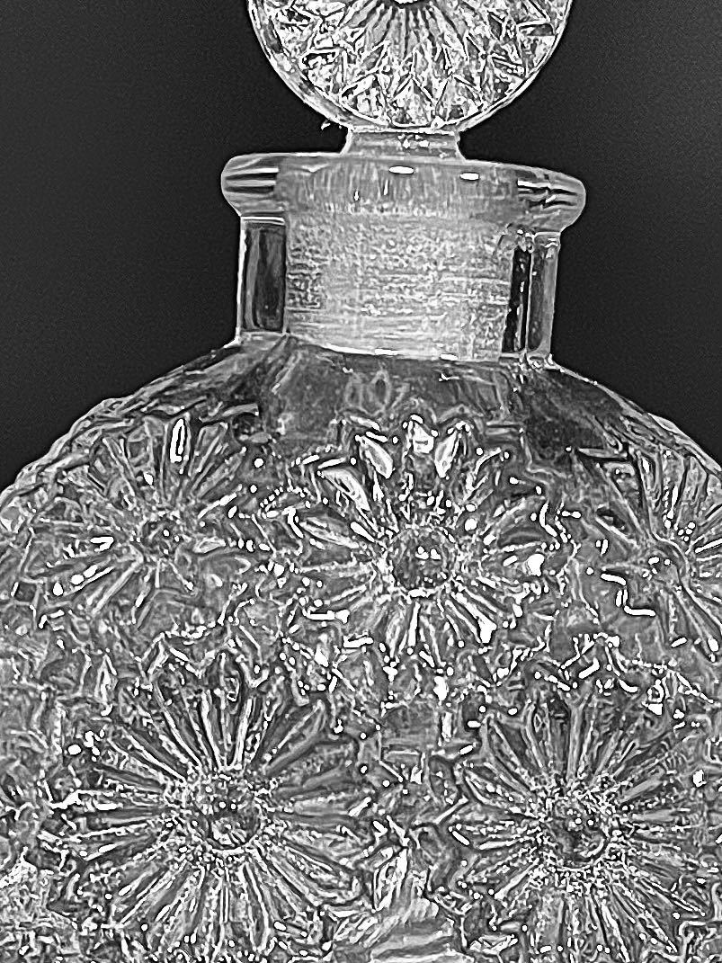 逸品ルネ・ラリック　Lalique 香水瓶　薔薇模様　レリーフ　稀少品_画像7