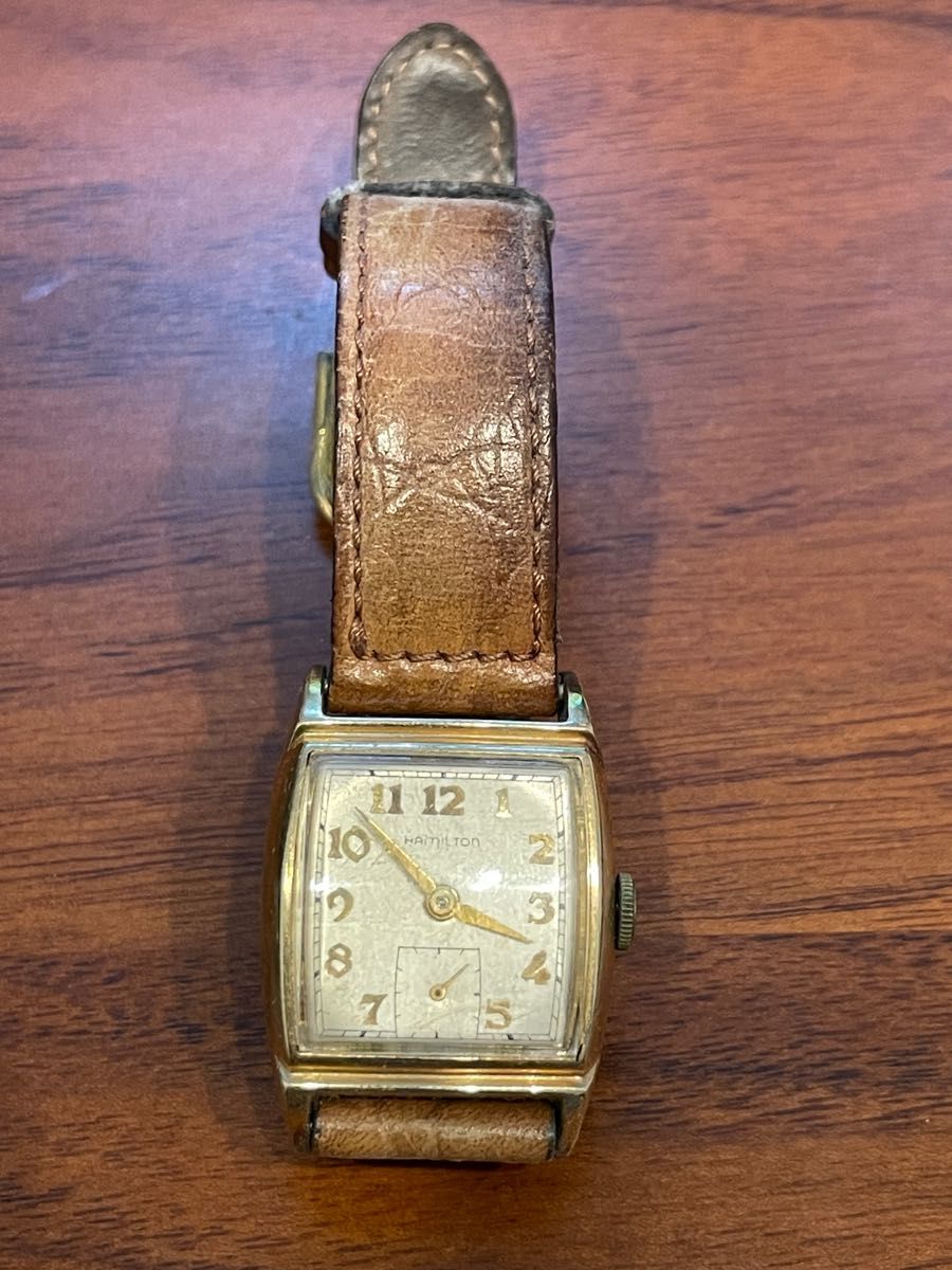 動作品 Hamilton ハミルトン 腕時計 アンティーク 手巻き ビンテージ