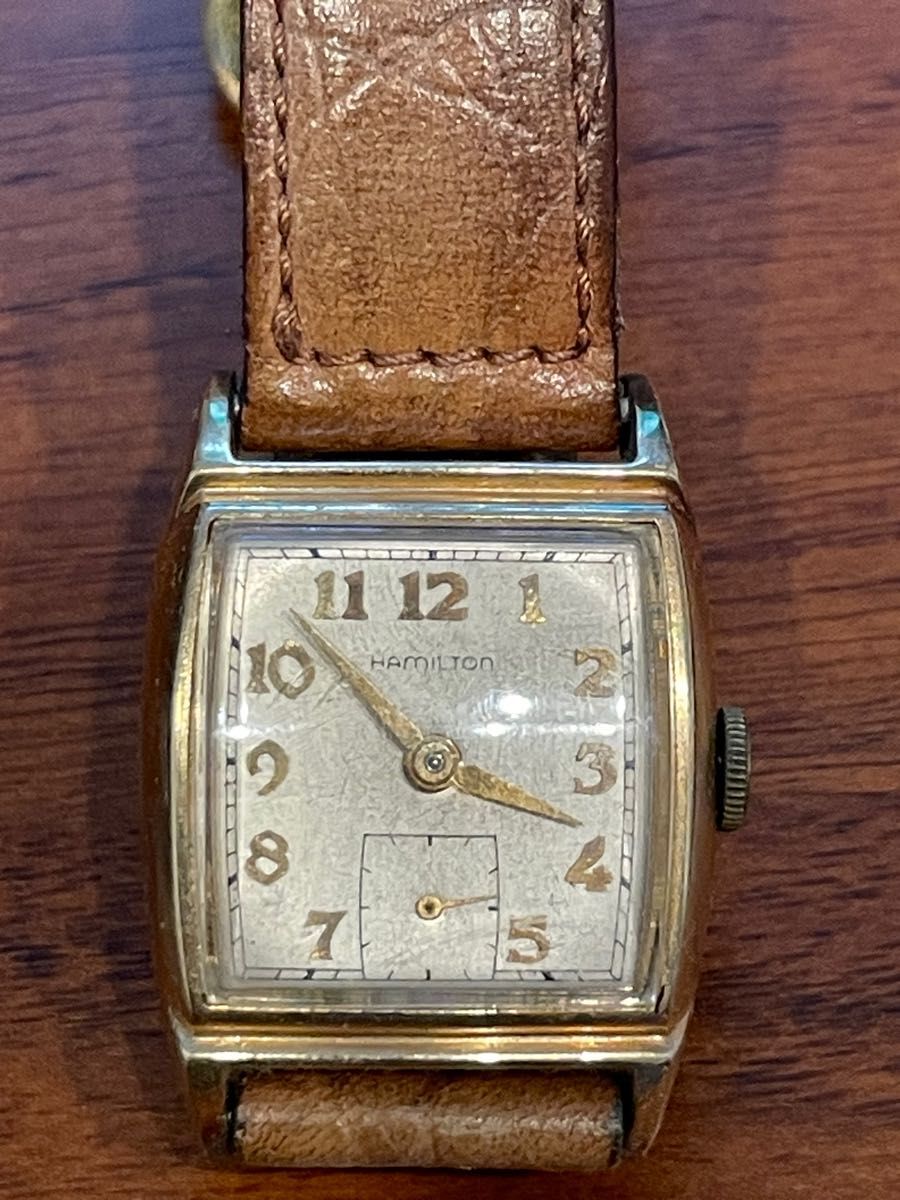 動作品  ハミルトン 腕時計 アンティーク 手巻き ビンテージ