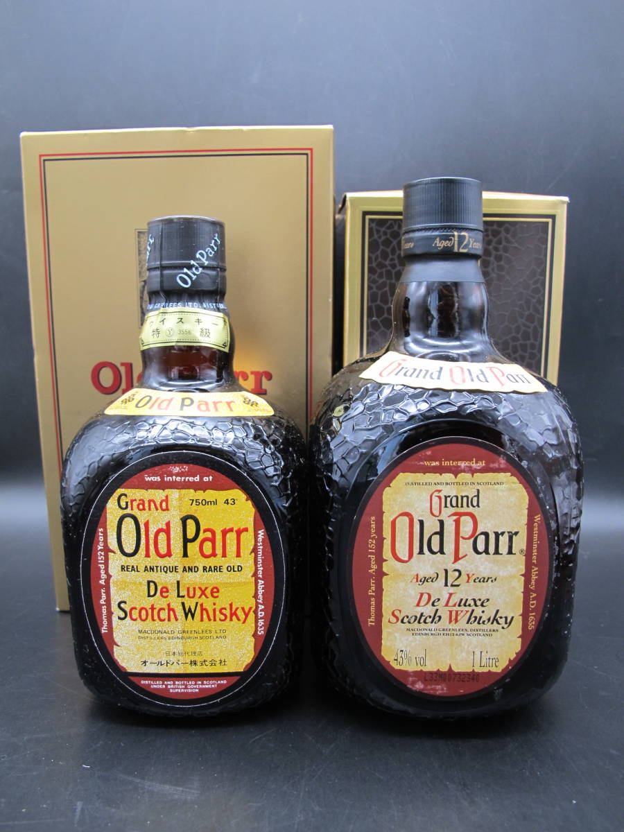 ついに再販開始!】 旧ラベル オールドパー 12年 Grand Old Parr