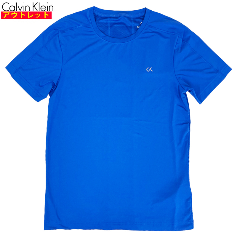 カルバンクライン 新品・アウトレット 半袖 Tシャツ Sサイズ 4MS9K193 475 DARKBLUE 青 ブルー メンズ クリックポストで送料無料_画像1
