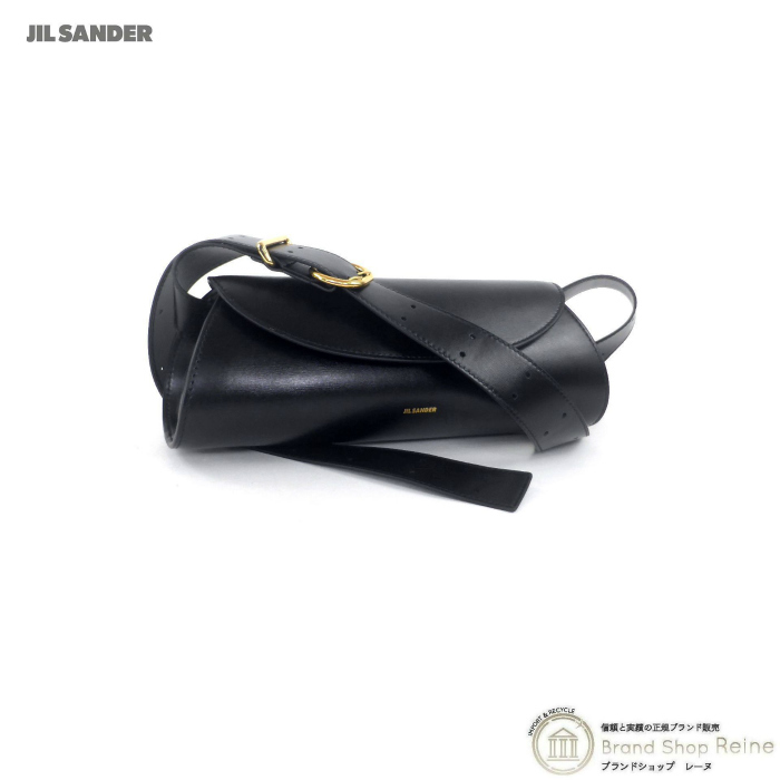 ジルサンダー （JIL SANDER） Cannolo カンノーロ スモール ハンド バッグ J07WD0023 ブラック（新品） 