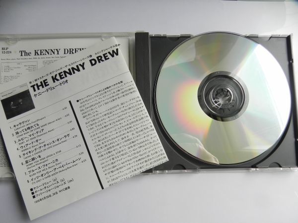 20bit K2 HQ CD【国内盤PRESTIGE】ケニー・ドリューKenny Drew Trio/ With Paul Chambers, Philly Joe Jones★VICJ-2082/1996年Remastered_画像4