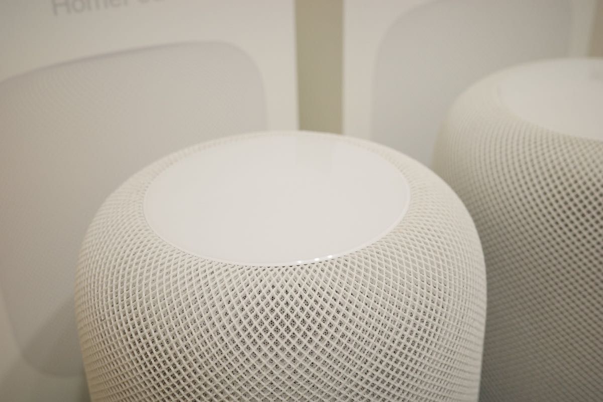 Apple HomePod (第1世代) ペア ホワイト MQHV2J/A シリコンスタンド
