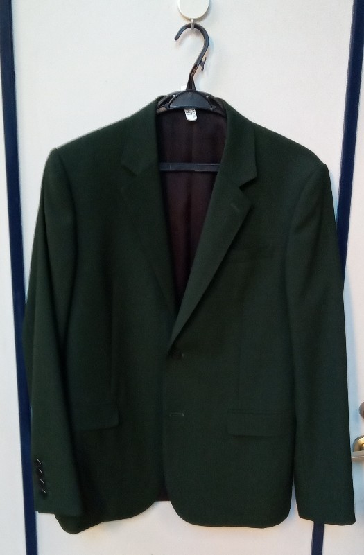 19AW LAD MUSICIAN 2B Jacket SLACKS 42 セットアップ ダークグリーン