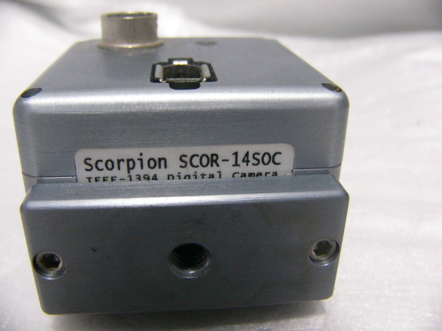 FA用 PGR Scorplon SCOR-14SOC IEEE1394 CCDカラーカメラ 140万 FA用 PGR Scorplon SCOR-14SOC IEEE1394 CCDカラーカメラ 140万