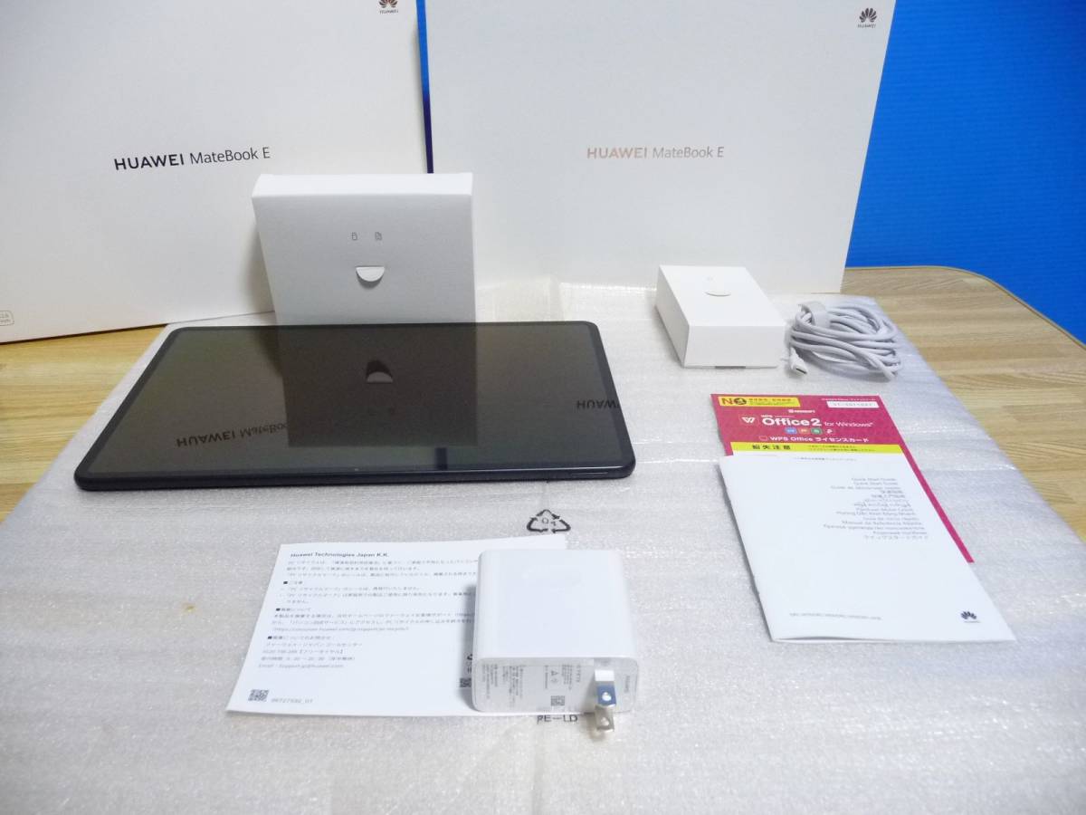 ◆展示品 HUAWEI 2in1ノート DIRACWH58BNHWNUA(DRC-W58) [MateBook E/有機EL/12.6型/Core i5-1130G7/Iris Xe/8GB/SSD256GB/Win11] 保付 1台_画像5