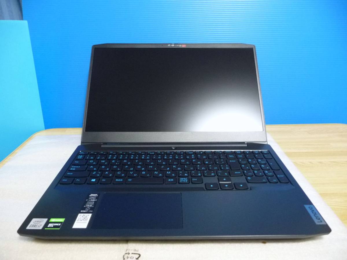 ◆展示美品 Lenovo15.6型 81Y4004YJP [IdeaPad Gaming 350i/120Hz/i7-10750H/メモリ16GB/SSD256GB+HDD1TB/GTX 1650Ti/Office2019] 1点限り_画像1