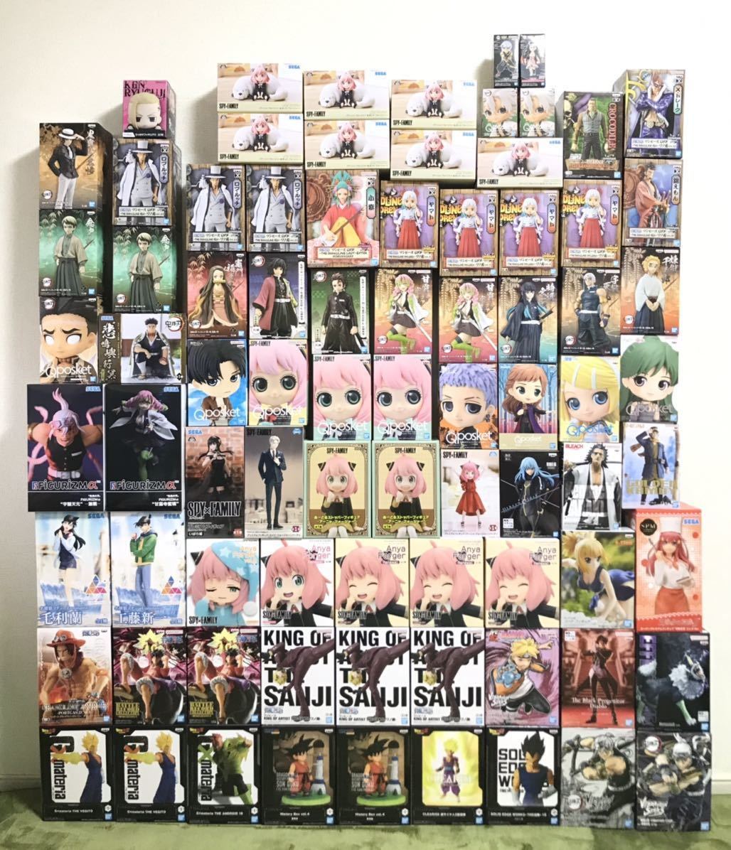 フィギュア81点!フィギュアまとめ売り.Qposket.鬼滅の刃 フィギュア81点!フィギュアまとめ売り.Qposket.鬼滅の刃
