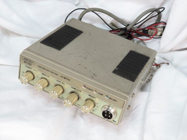 本物保証! MICKEY MK-566E マイクコンプレッサー エコーチャンバー