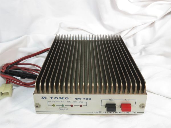 430MHzリニアアンプTONO製 Yahoo!オークション - TONO 430MHz 70W リニアアンプ ハイパワー