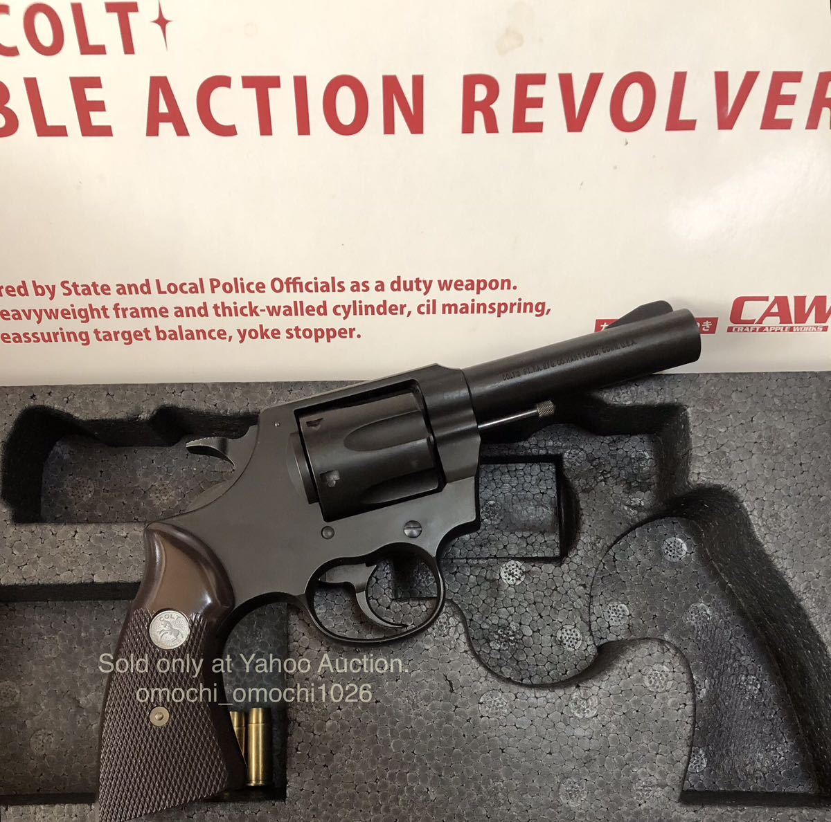 200挺限定】CAW コルト ローマン クラシック 4in HW Colt LAWMAN 200挺限定】CAW コルト ローマン クラシック 4in HW Colt LAWMAN