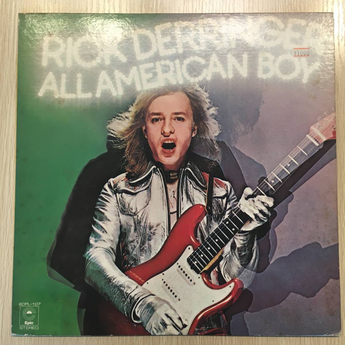 レコード LP リック デリンジャー RICK DERRINGER ALL AMERICAN BOY オール アメリカン ボーイ ロックンロール フーチー クー 見本盤 qL210_画像1