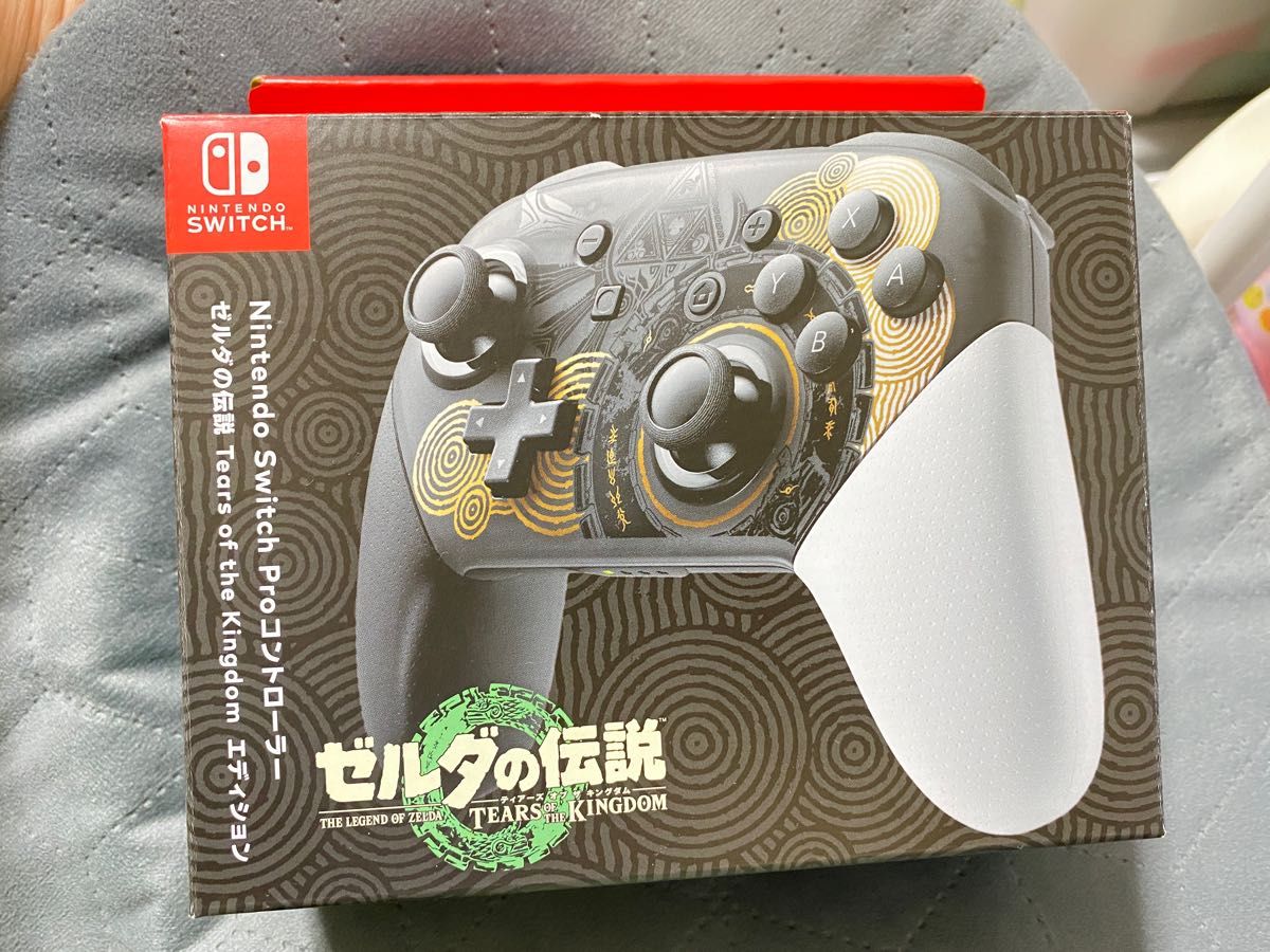 Nintendo Switch Proコントローラー ゼルダの伝説 ティアーズ オブ ザ キングダムエディション新品未開封