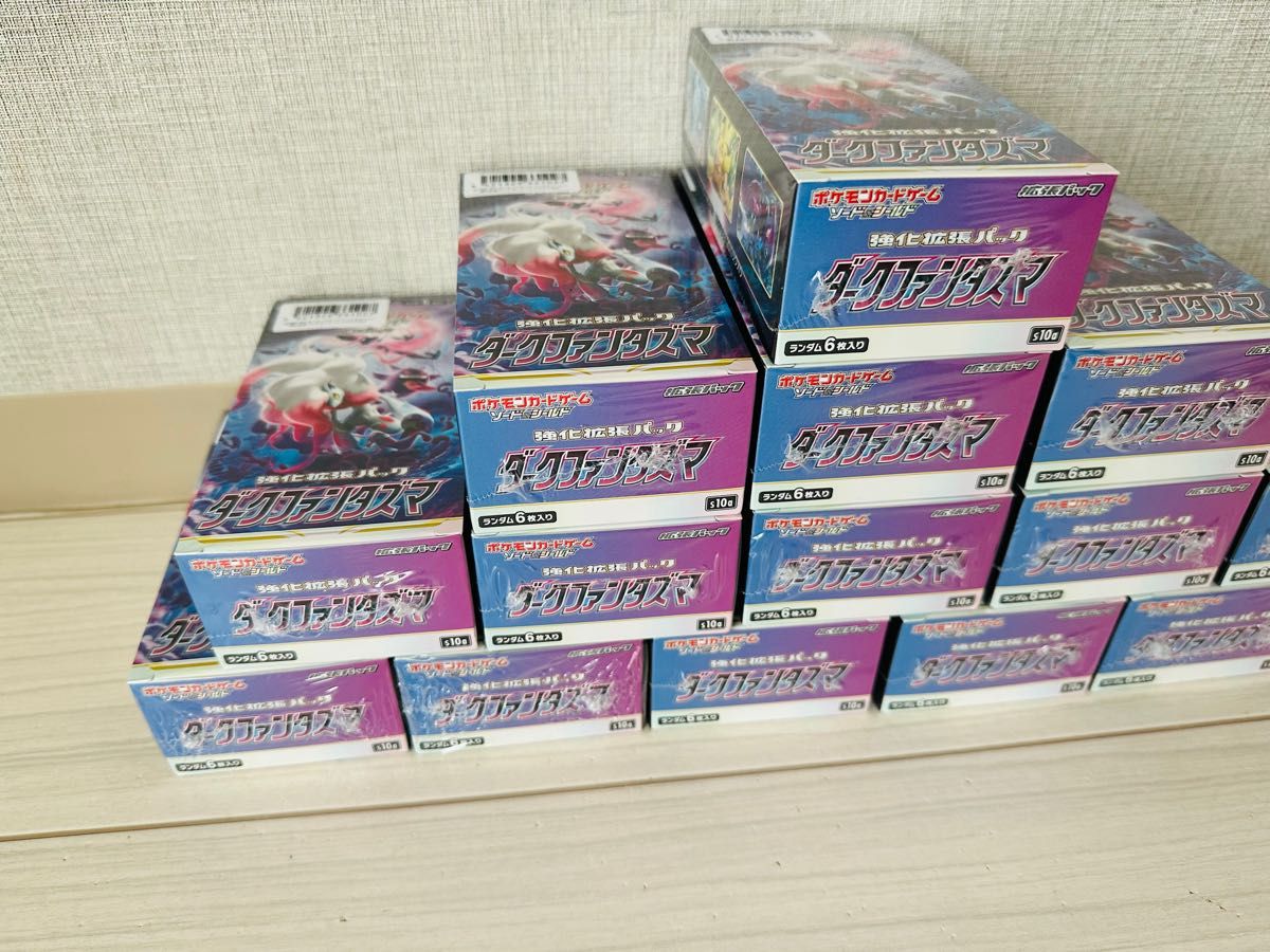 ポケモンカード ダークファンタズマ 15box 未開封シュリンク付き