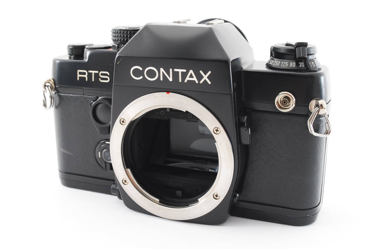 CONTAX コンタックス RTS II QUARTS 35mm Black MF SLR Film Camera Body 1910451