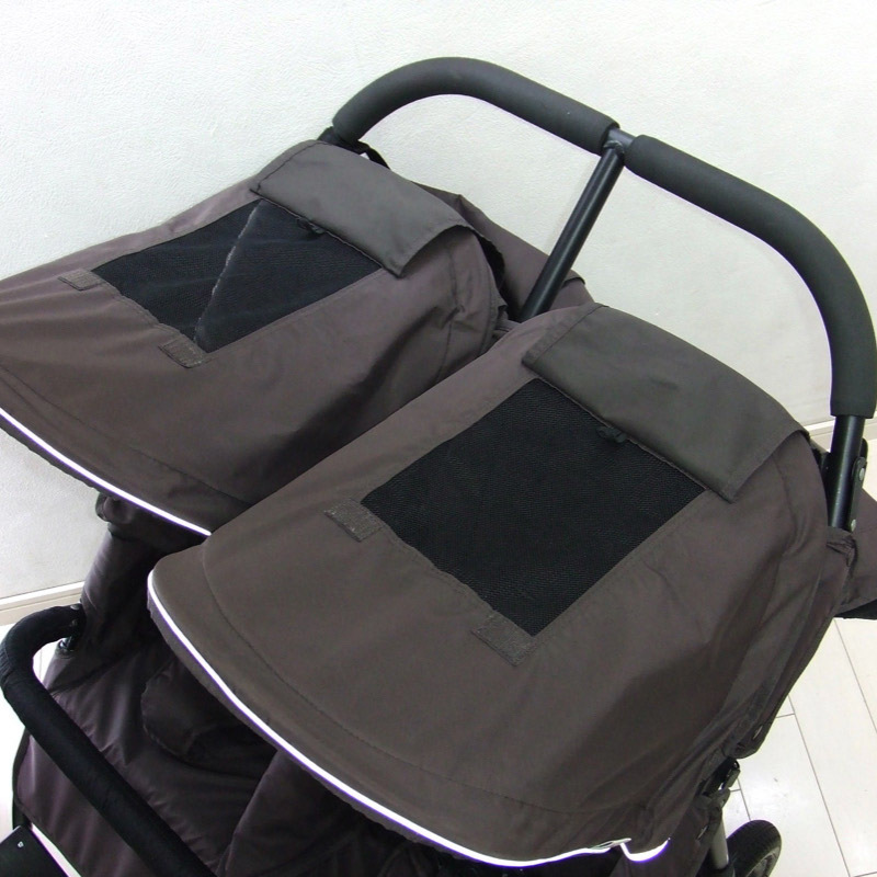 美品 パンクしております。ベビーカー エアバギー ココ ダブル