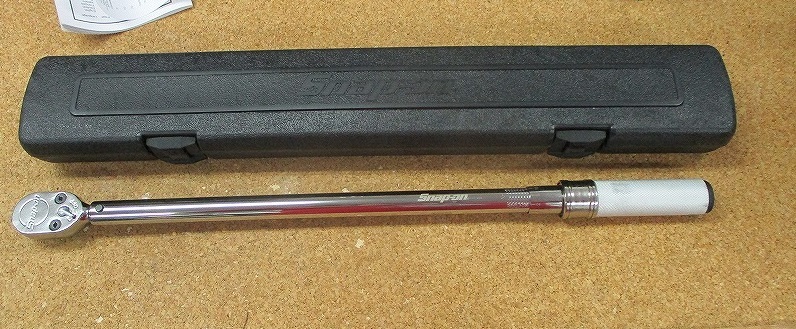 スナップオン SNAP-ON 1/2(12.7mm) プリセット型トルクレンチ QD3RN350A 未使用品