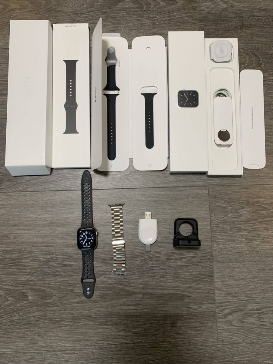 Apple Watch Series6 44mm GPS+Cellularモデル ステンレス M0GW3J/A
