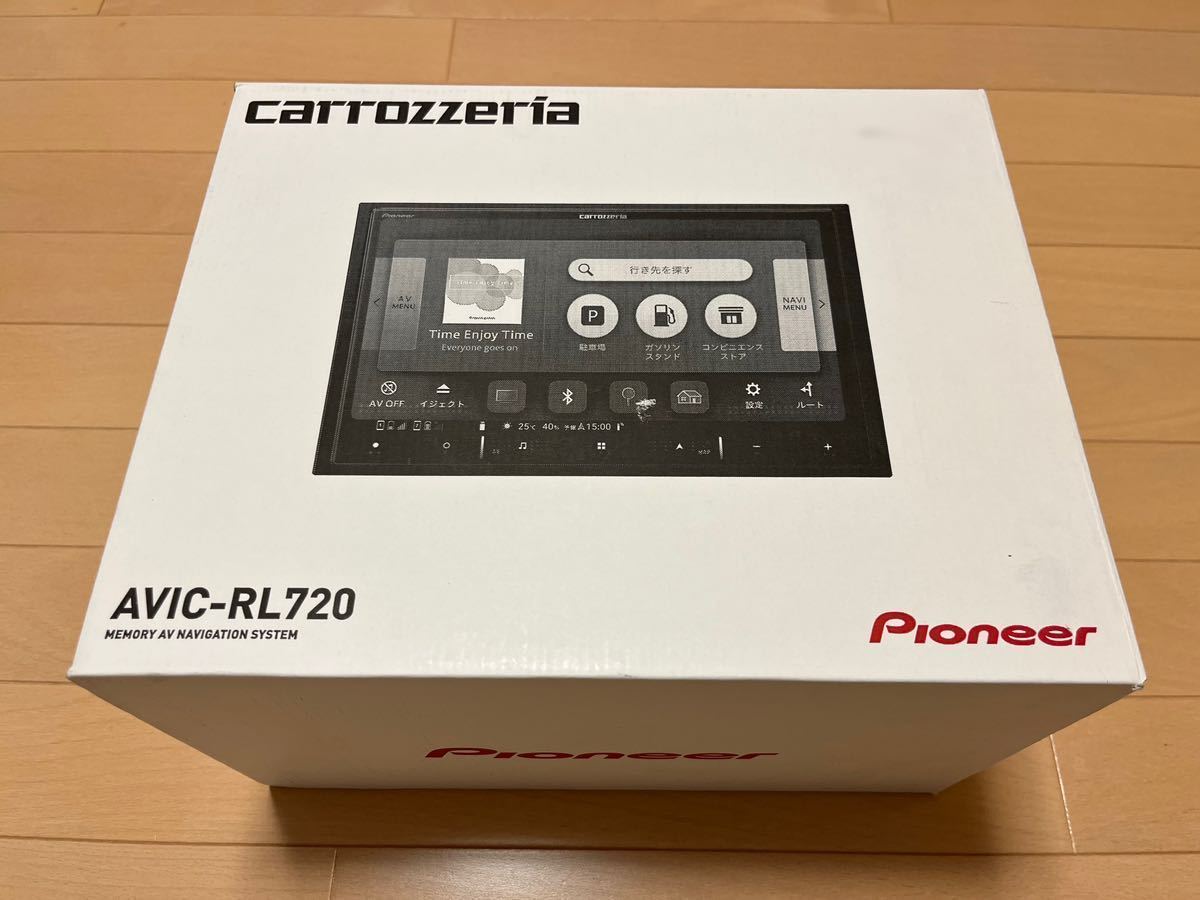 最新型 新品 未使用 カロッツェリア AVIC-RL720 フルセグ CD DVD