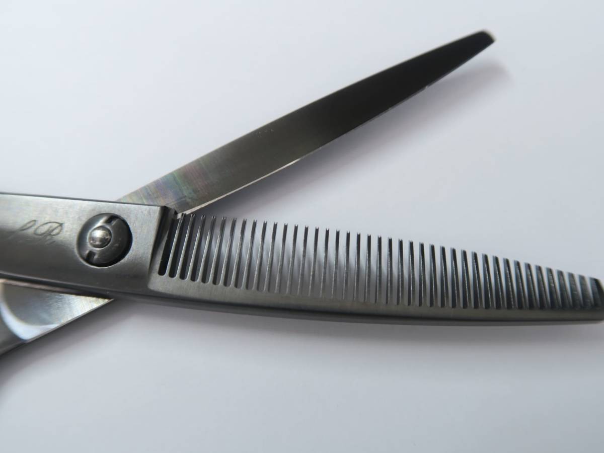 Cランク【サイキシザー SAIKI scissors】 YX40R セニング 美容師・理容師 5.9インチ 左利き 【中古】:H-6525_画像5