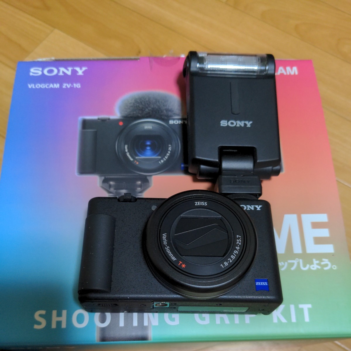 ソニー VLOGCAM ZV-1G ブラック シューティンググリップキット 美品