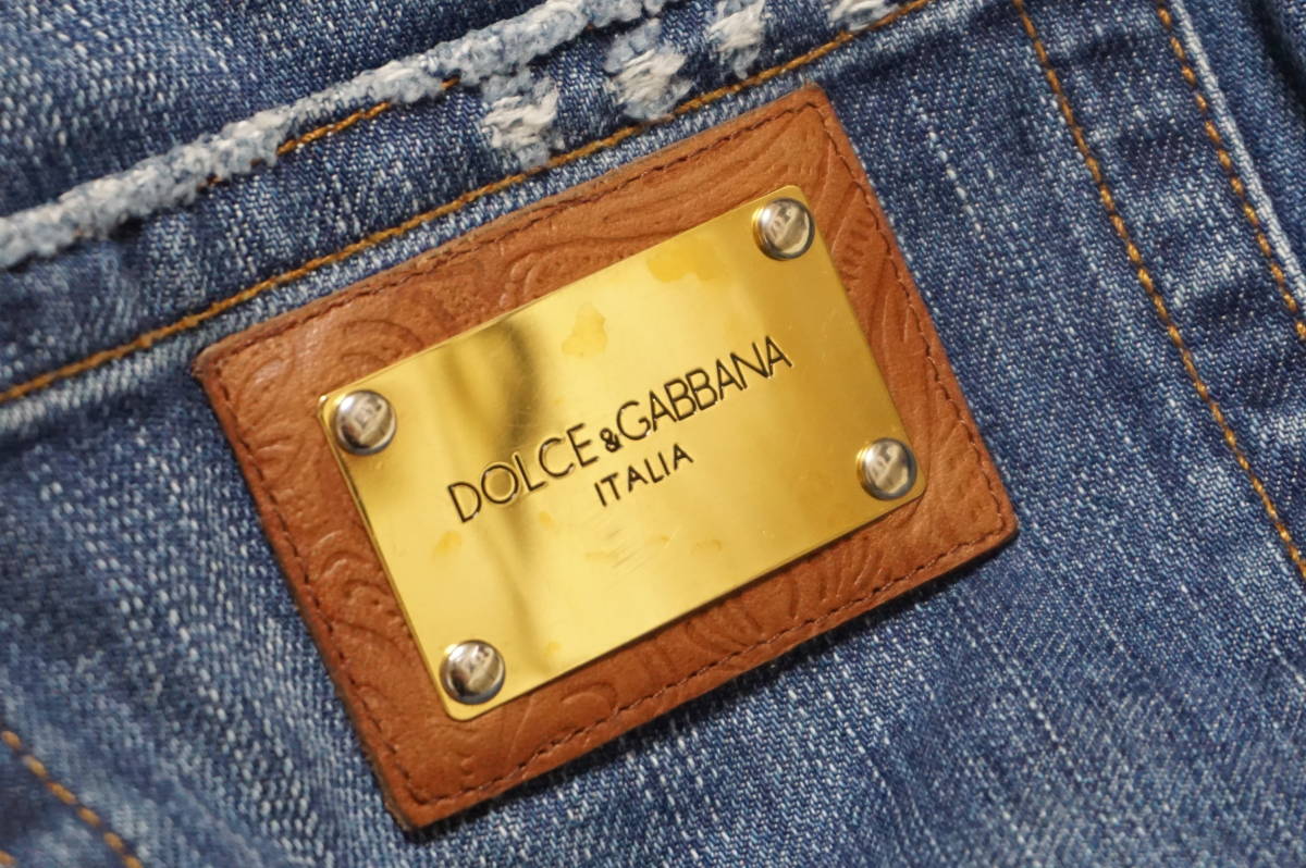 本物の DGゴールドプレート ドルガバ DOLCE&GABBANA ドルチェ