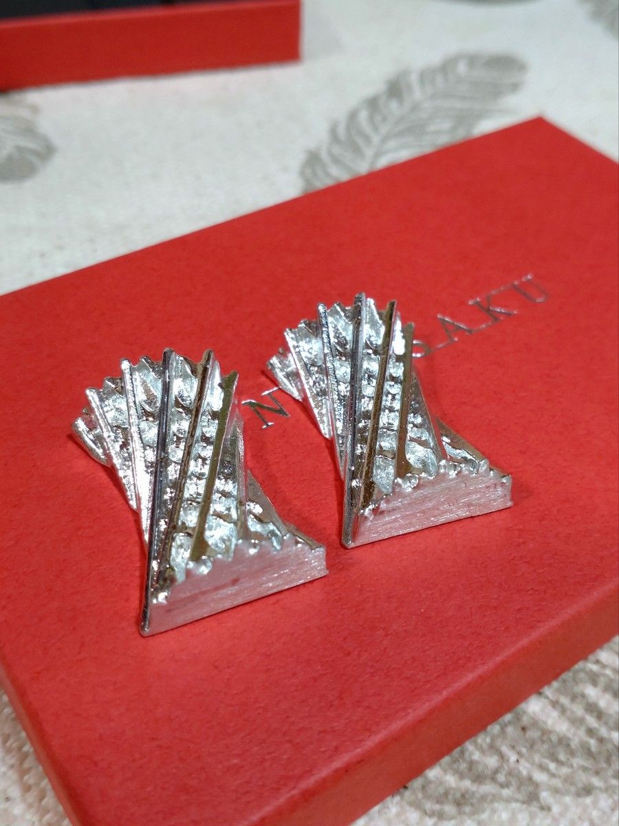 稀少品 箸置き 能作 錫100% 箸置セット 共箱 栞付 金澤箸置 稀少品 箸置き 能作 錫100% 箸置セット 共箱 栞付 金澤箸置